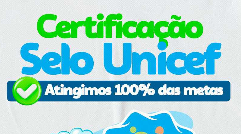 Município de MARIZÓPOLIS conquista o SELO SOCIAL UNICEF